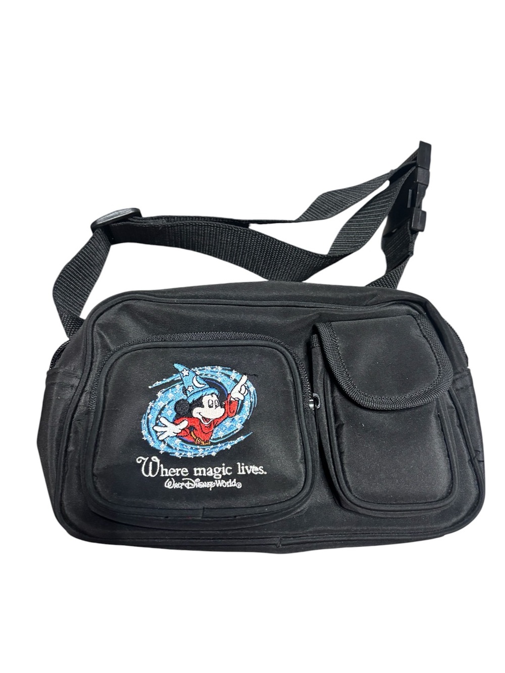 Walt Disney World Where Magic Lives Mickey Mouse Logo Fanny Pack 10x7